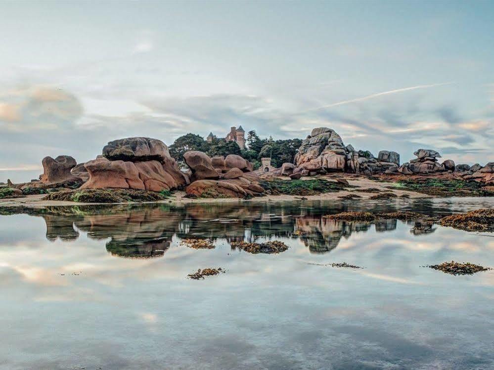 La Presqu' Ile Du Lenn Face A La Mer Lägenhet Louannec Exteriör bild